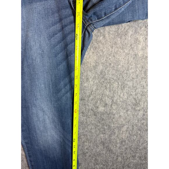 Judy Blue Mid Rise Relaxed Fit Size 31 Stretchy Blue Jeans JB82103 - Picture 10 of 10